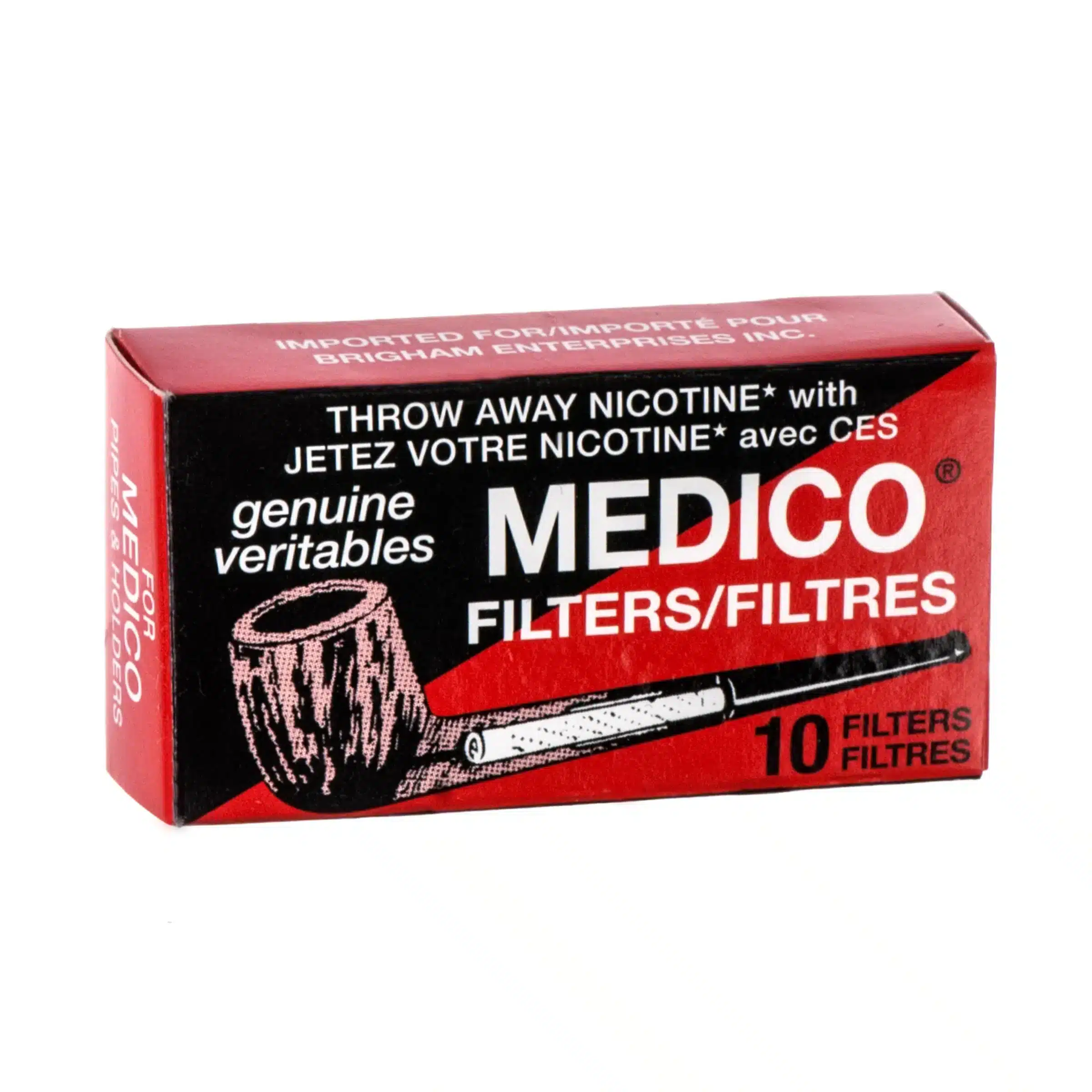 Medico Pipe Filters Pck Of 10